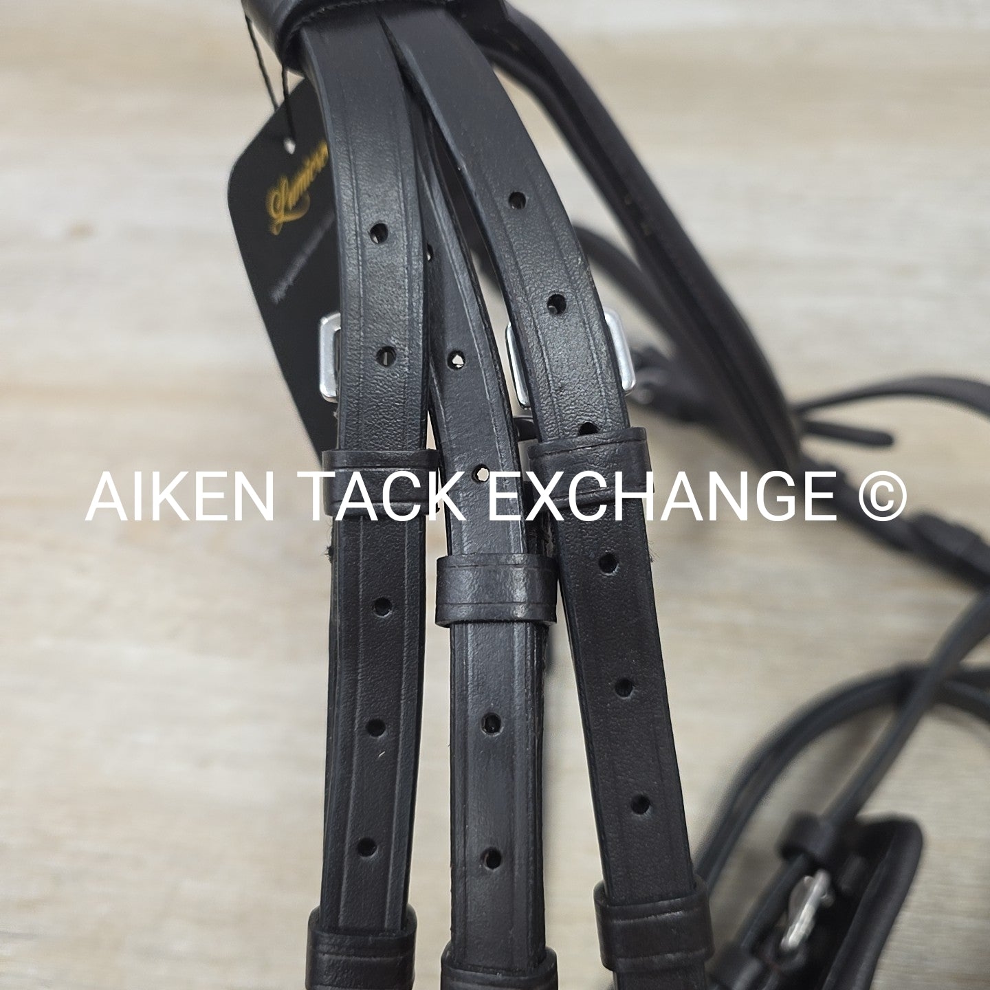 Lumiere "Mikayla" Bridle, No Reins, Brown, Size Full