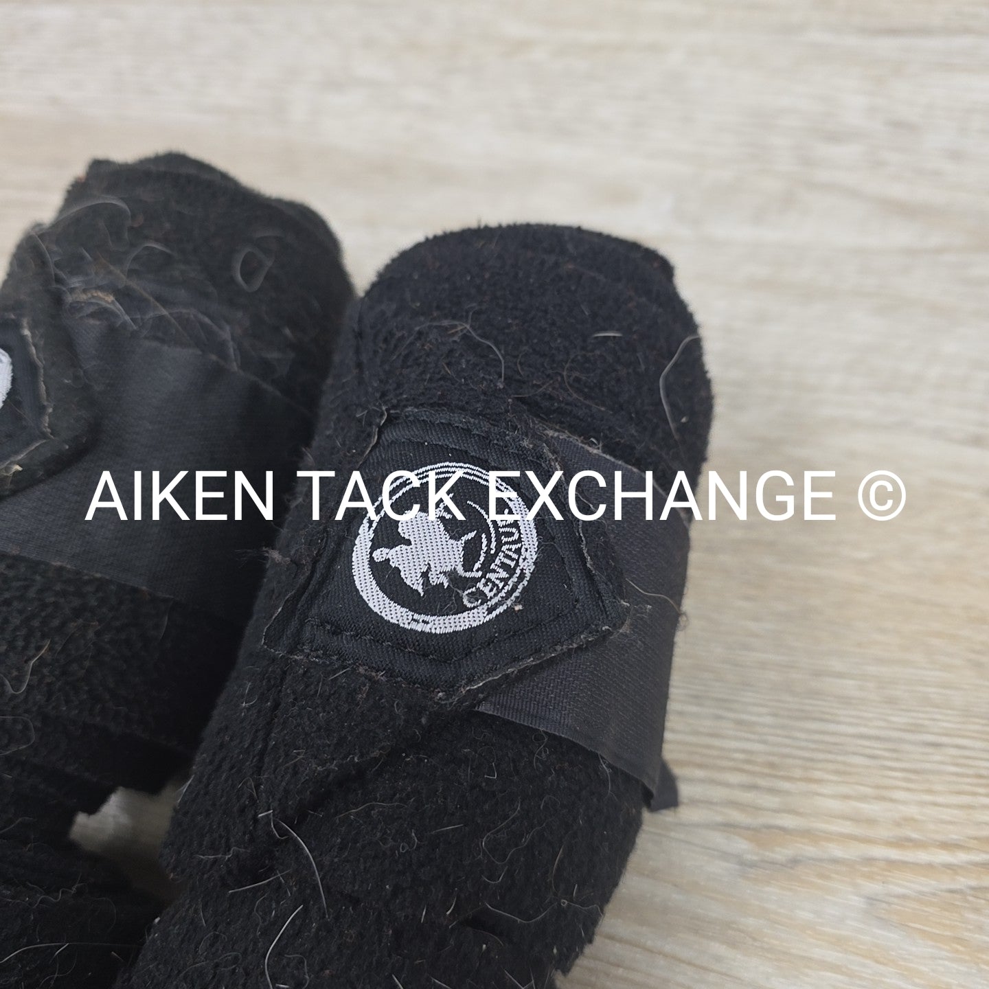 Centaur Fleece Polo Wraps, Black, Set of 4