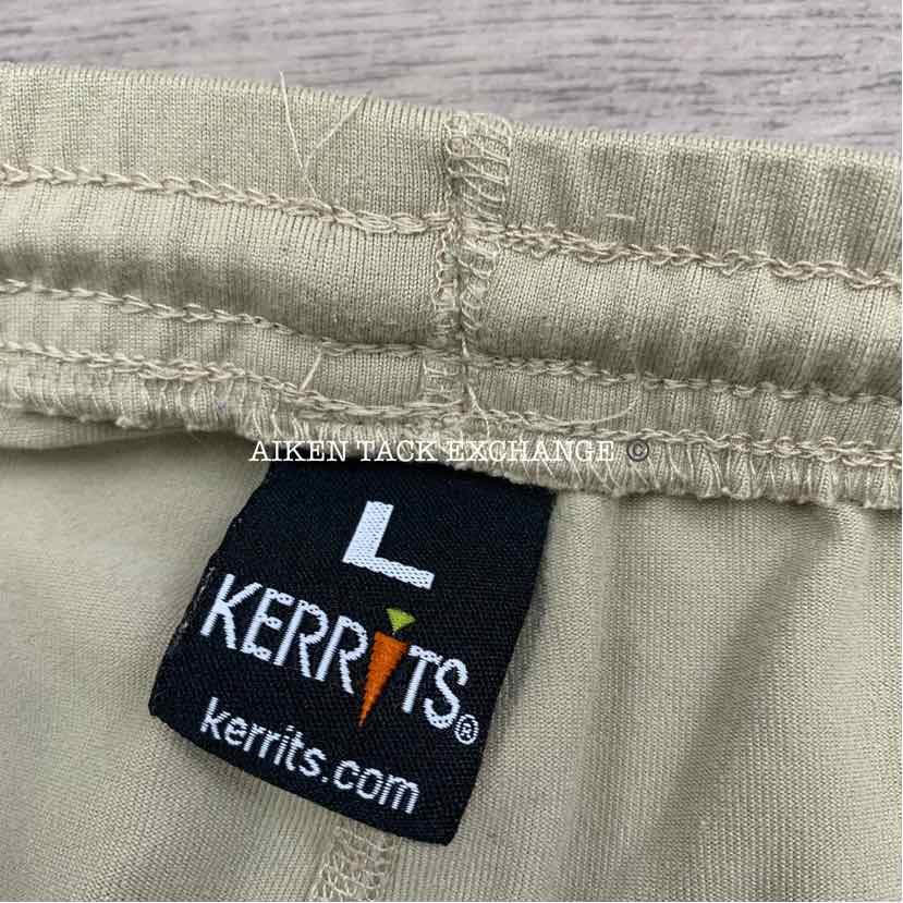 Kerrits Performance Knee Patch Tights, Size Large