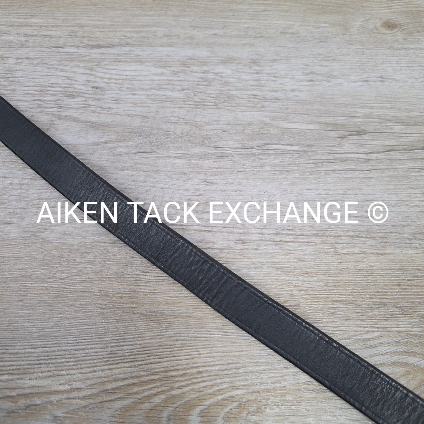 Nunn Finer Newmarket Leather Lead Shank, Black