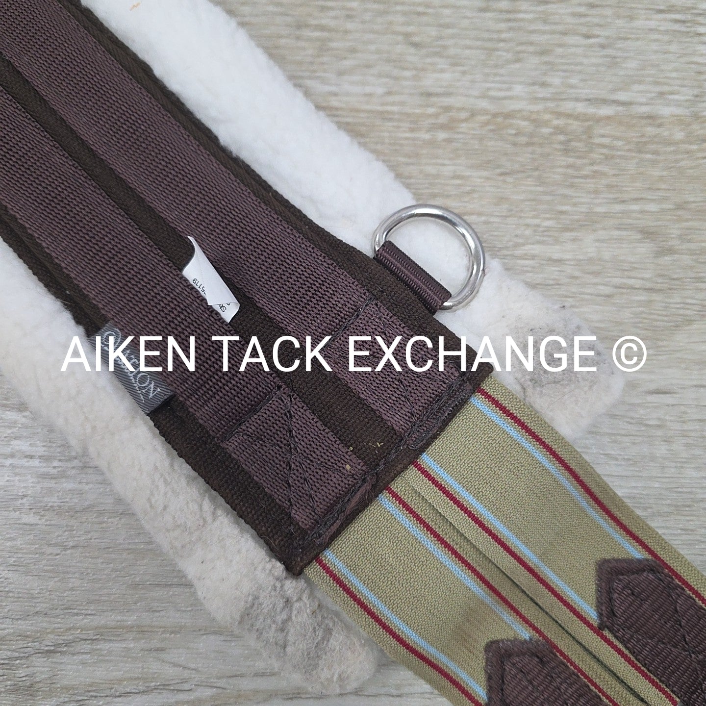 Ovation Fleece Girth, Brown, 56"