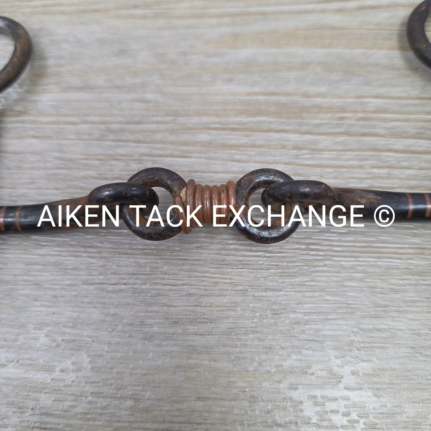 Sweet Iron Copper Wrapped Dog Bone Argentine Bit 5"