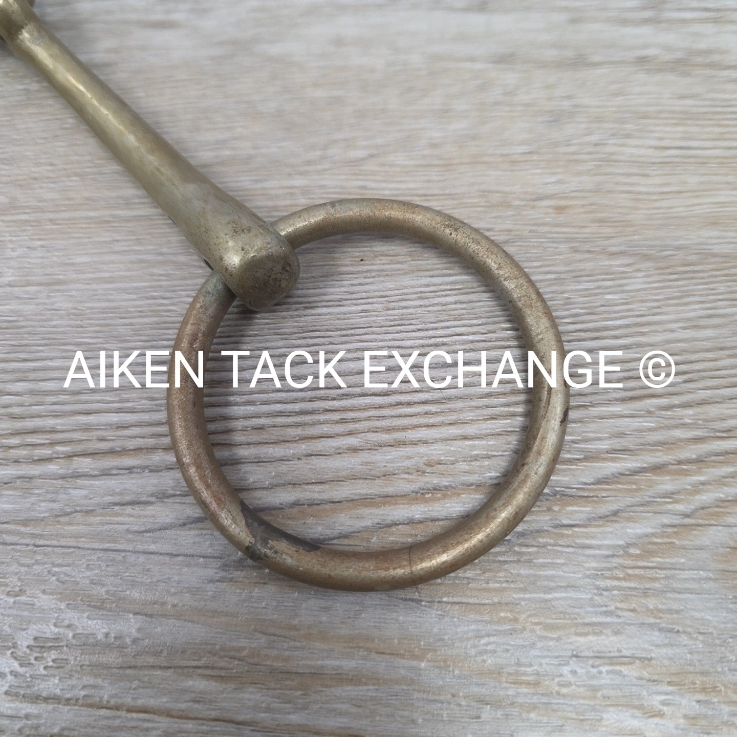 Herm Sprenger Single Joint Loose Ring Bradoon Bit 5.75"