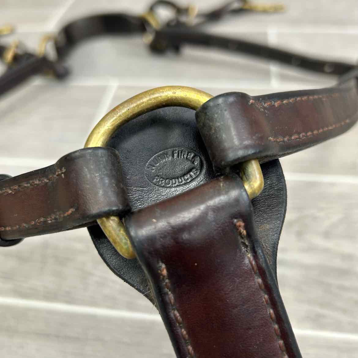 Nunn Finer Hunting Breastplate, Brown, Size Cob