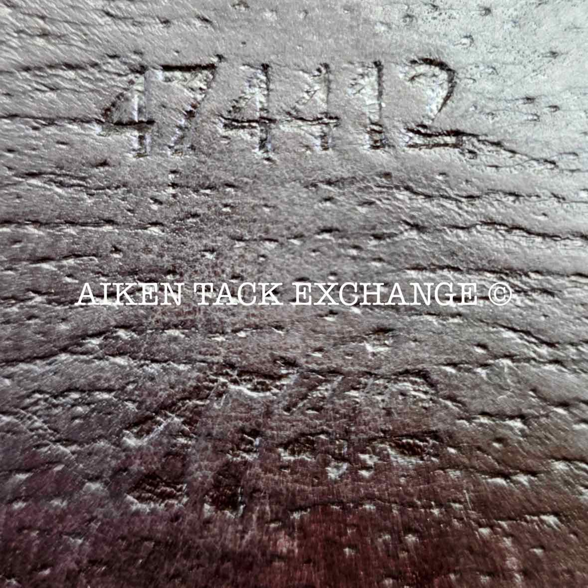 Ovation Ruiz Diaz Close Contact Jump Saddle, 17.5" Seat, Medium Tree, Foam Panels