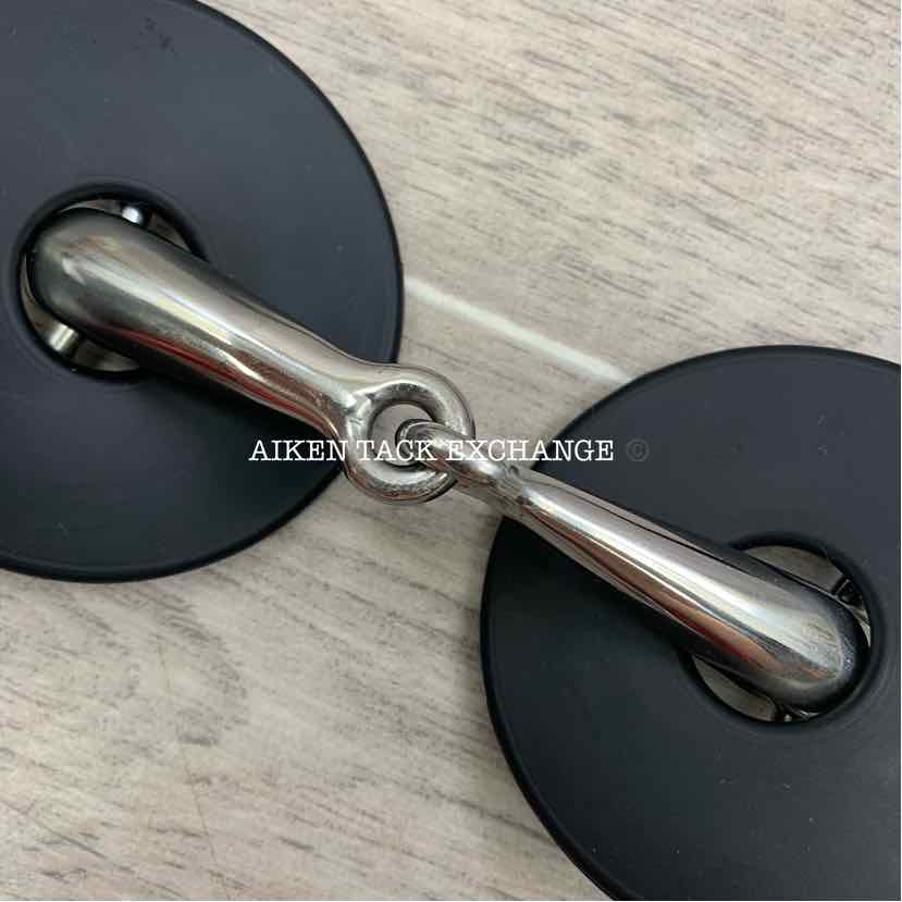 Hollow Single Joint Hackamore Bit 4.5"