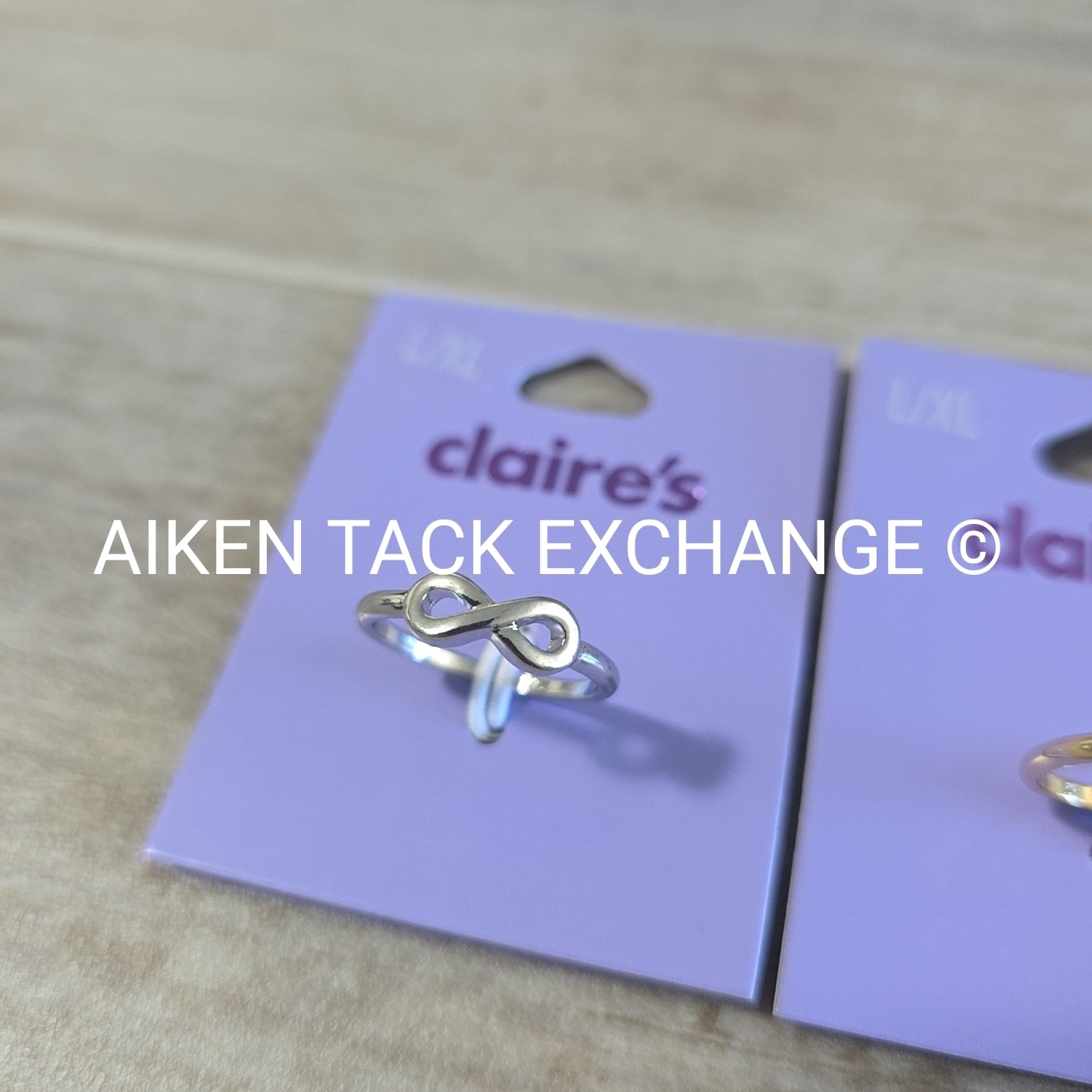 Claire's Rings (2) - Size L/XL