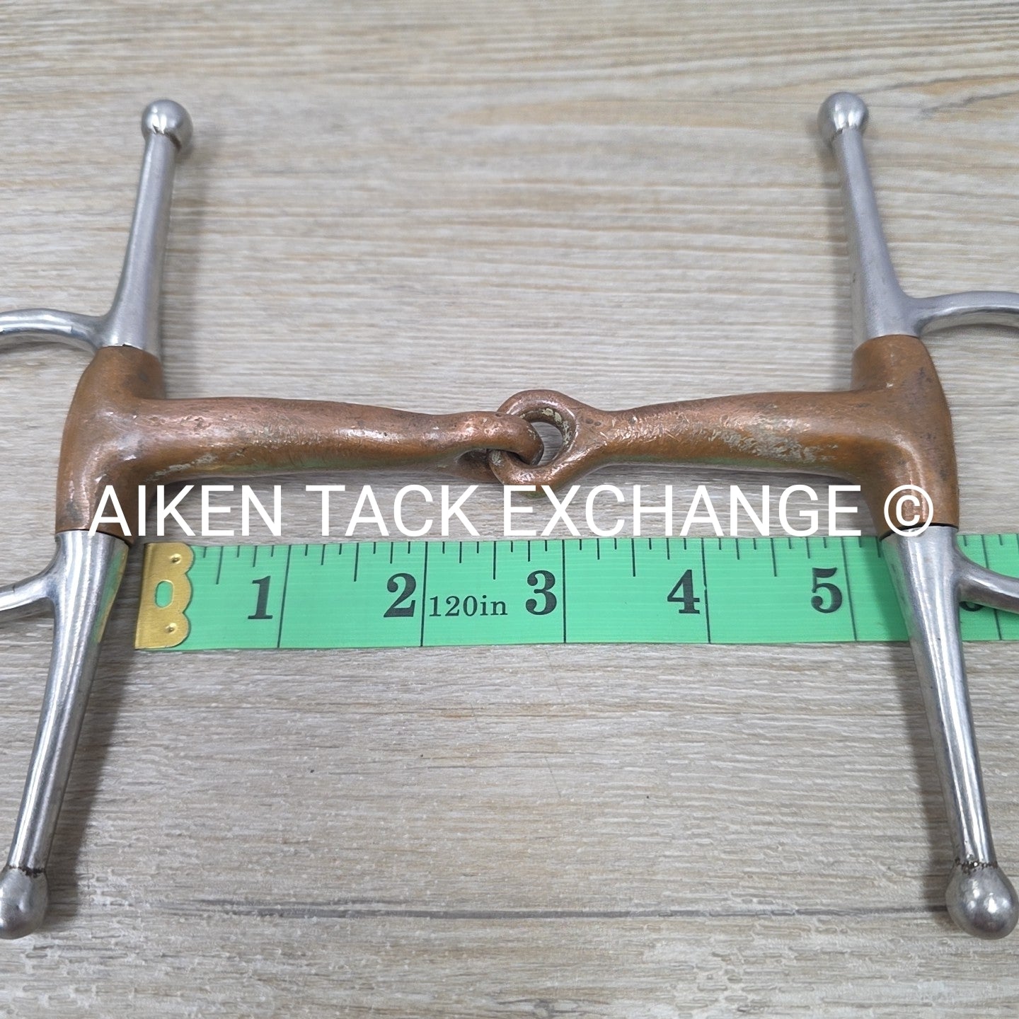 Copper Single Joint Full Cheek Bit 5"