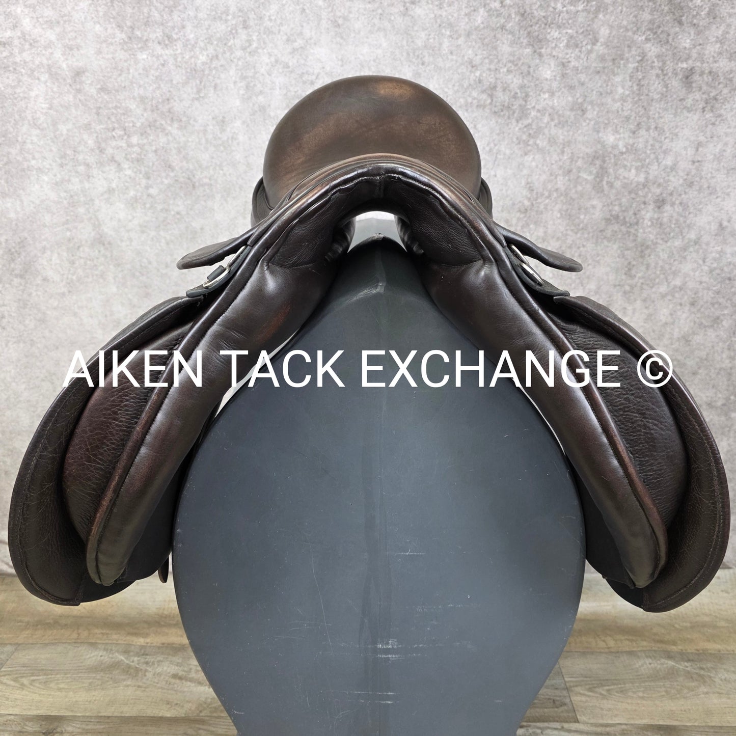 **SOLD** Legacy All Purpose Saddle, 17.5" Seat, Extra Wide Tree, Wool Flocked Panels