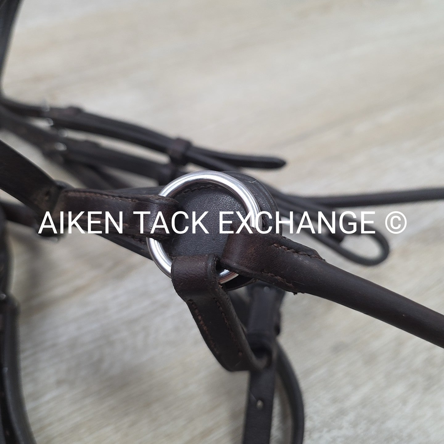 Collegiate ComFiTec Training Bridle, No Reins, Brown, Size Full