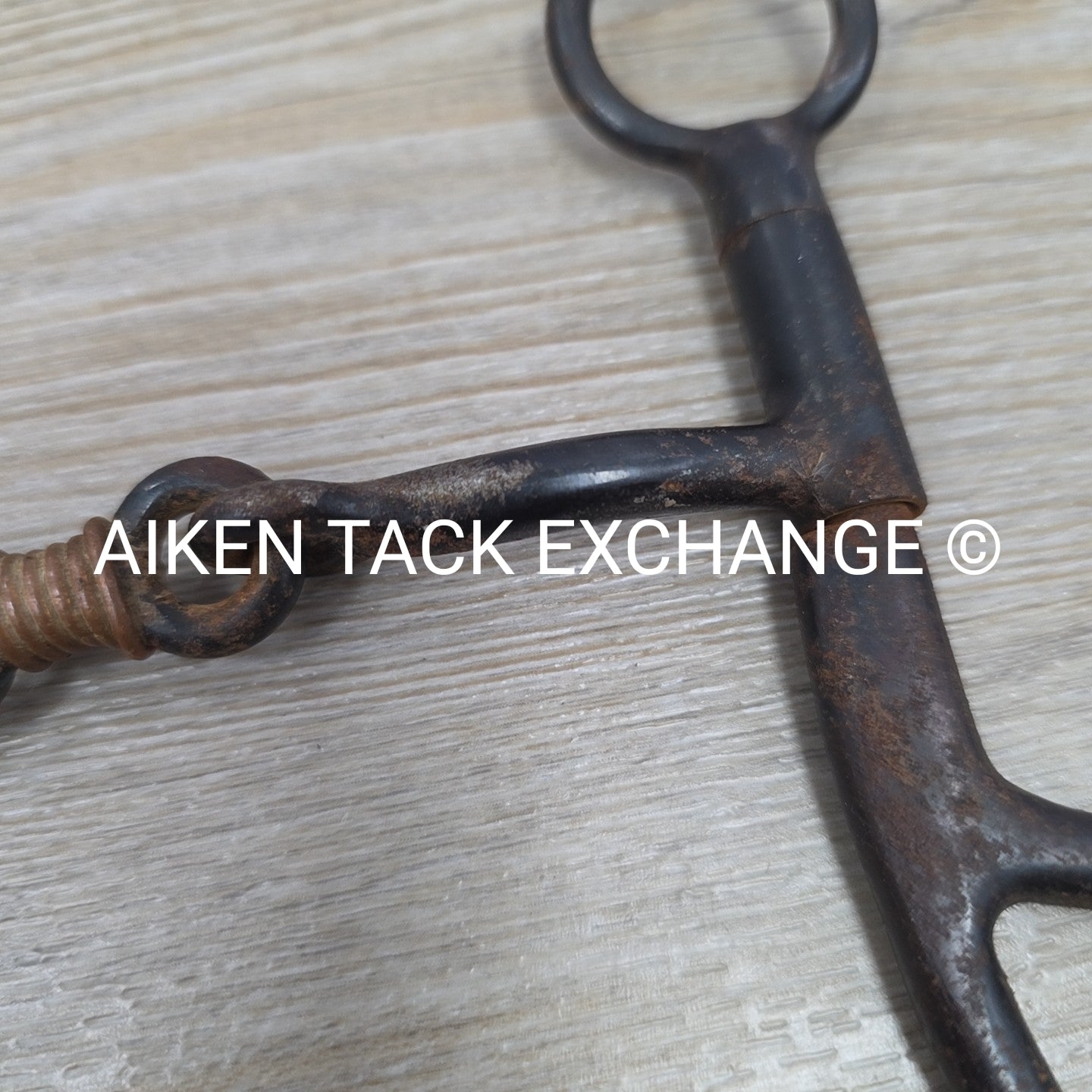Sweet Iron Copper Wrapped Dog Bone Argentine Bit 5"