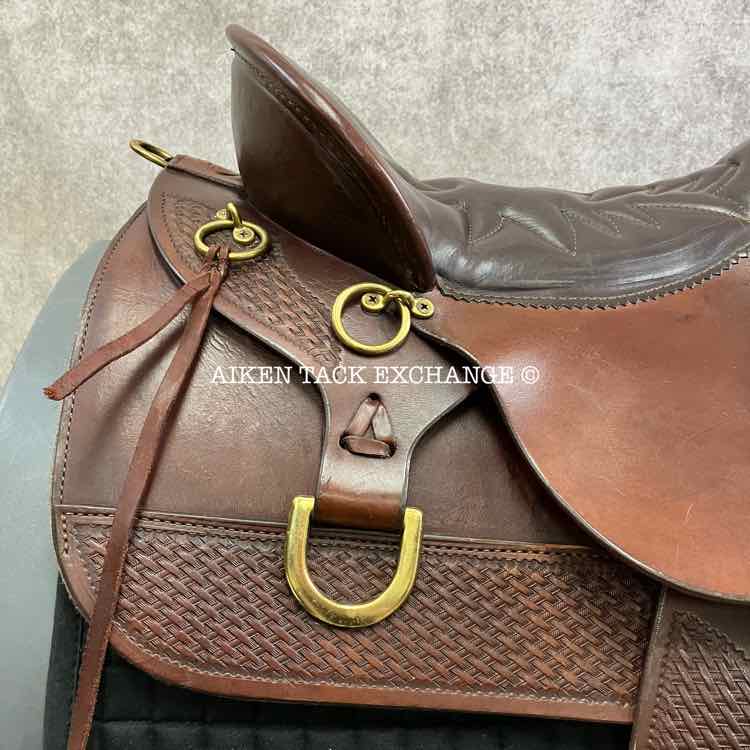 2000 Tucker Endurance Saddle, 18" Seat, Medium Tree - Semi QH Bars