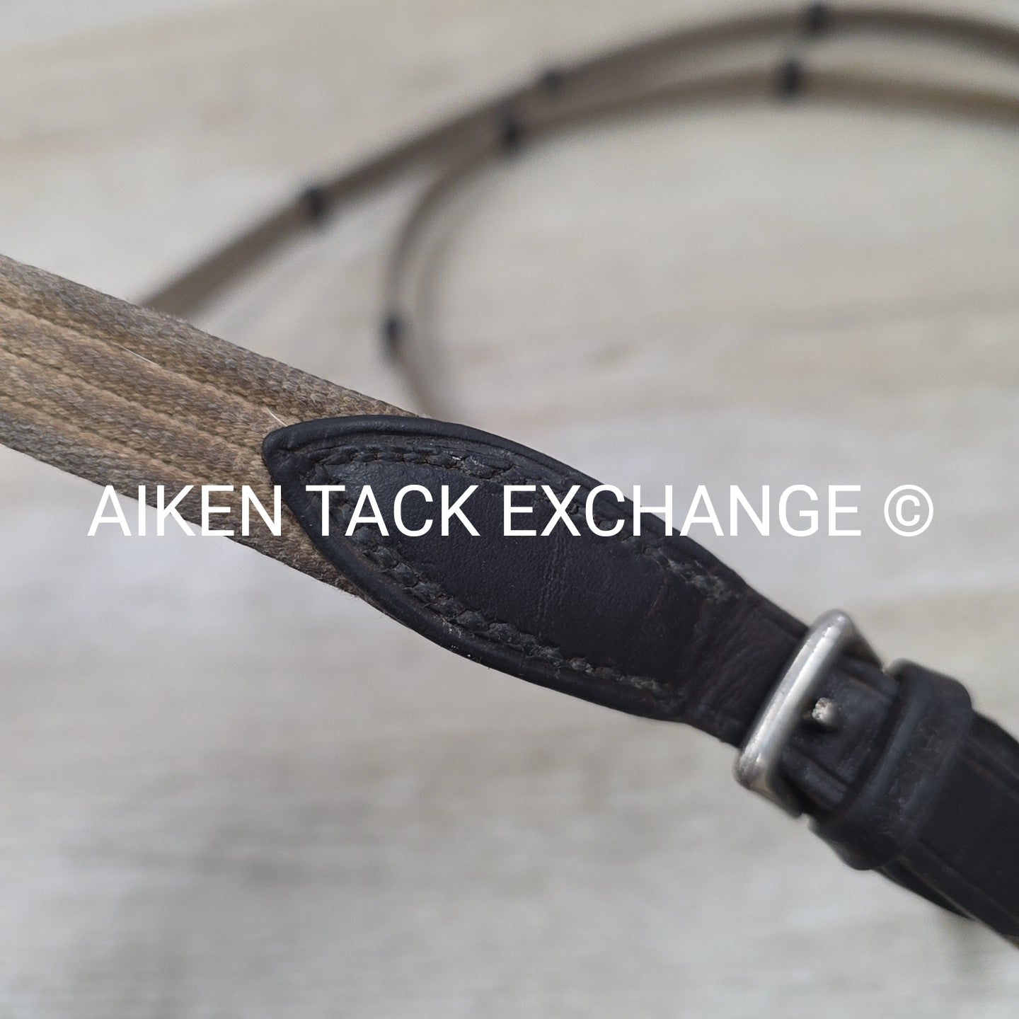 Stubben Cotton Web Reins, Brown, 60"