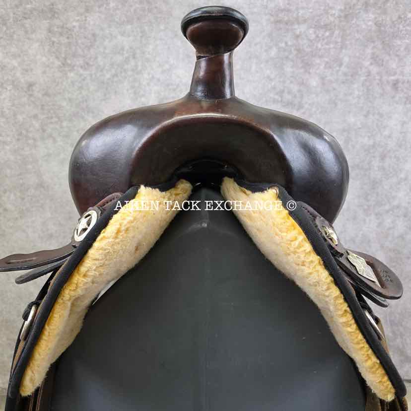 Big Horn 288 Cushion Flex Western Saddle, 16" Seat, Wide Flex Tree - Full QH Bars