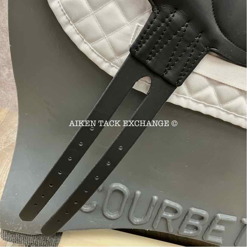 2013 Devoucoux Makila Monoflap Dressage Saddle, 18" Seat, 3A Flap, Medium Wide Tree, Foam Panels, Full Buffalo Leather