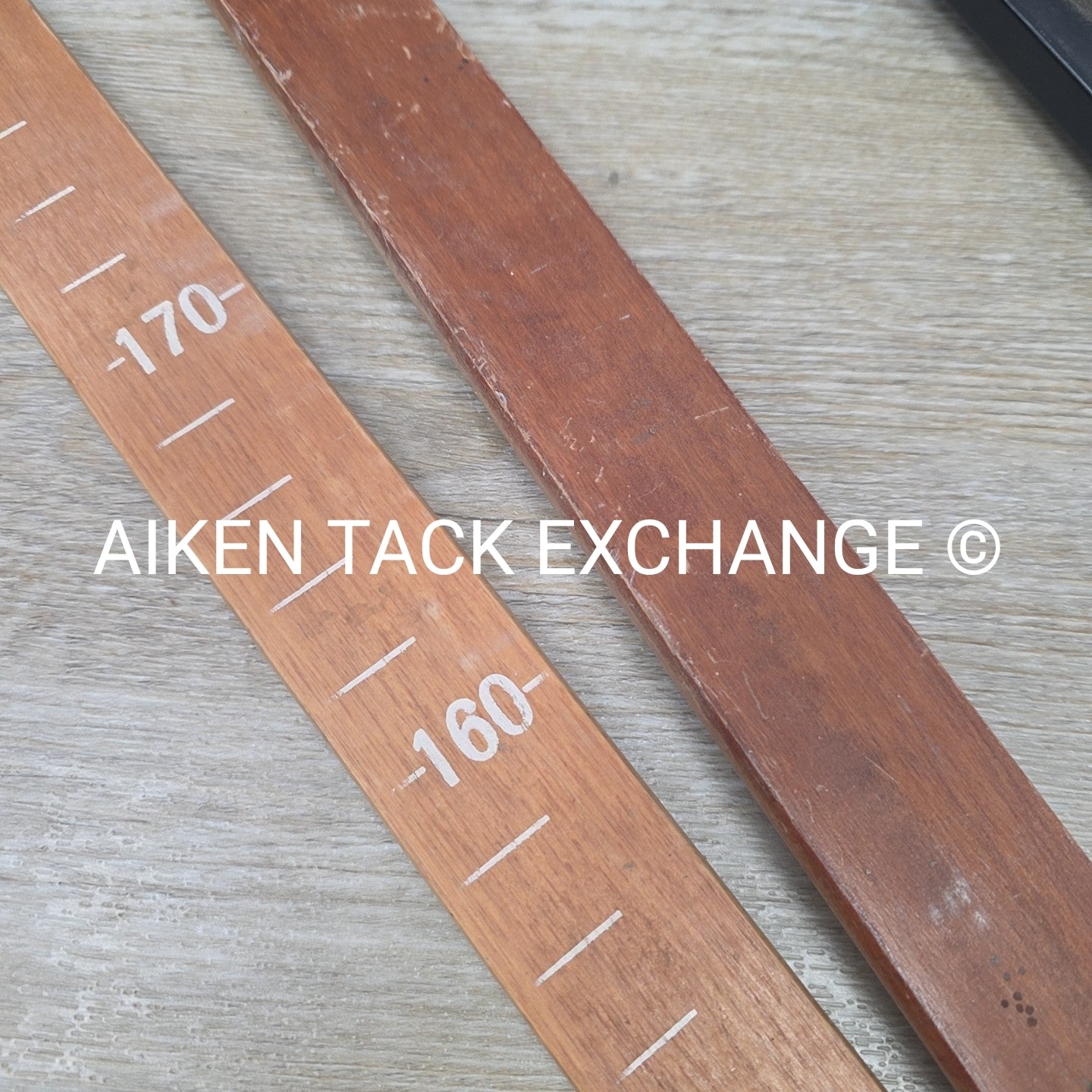 BARGAIN BUNDLE: 2 Horse Measuring Sticks, Wood & Metal
