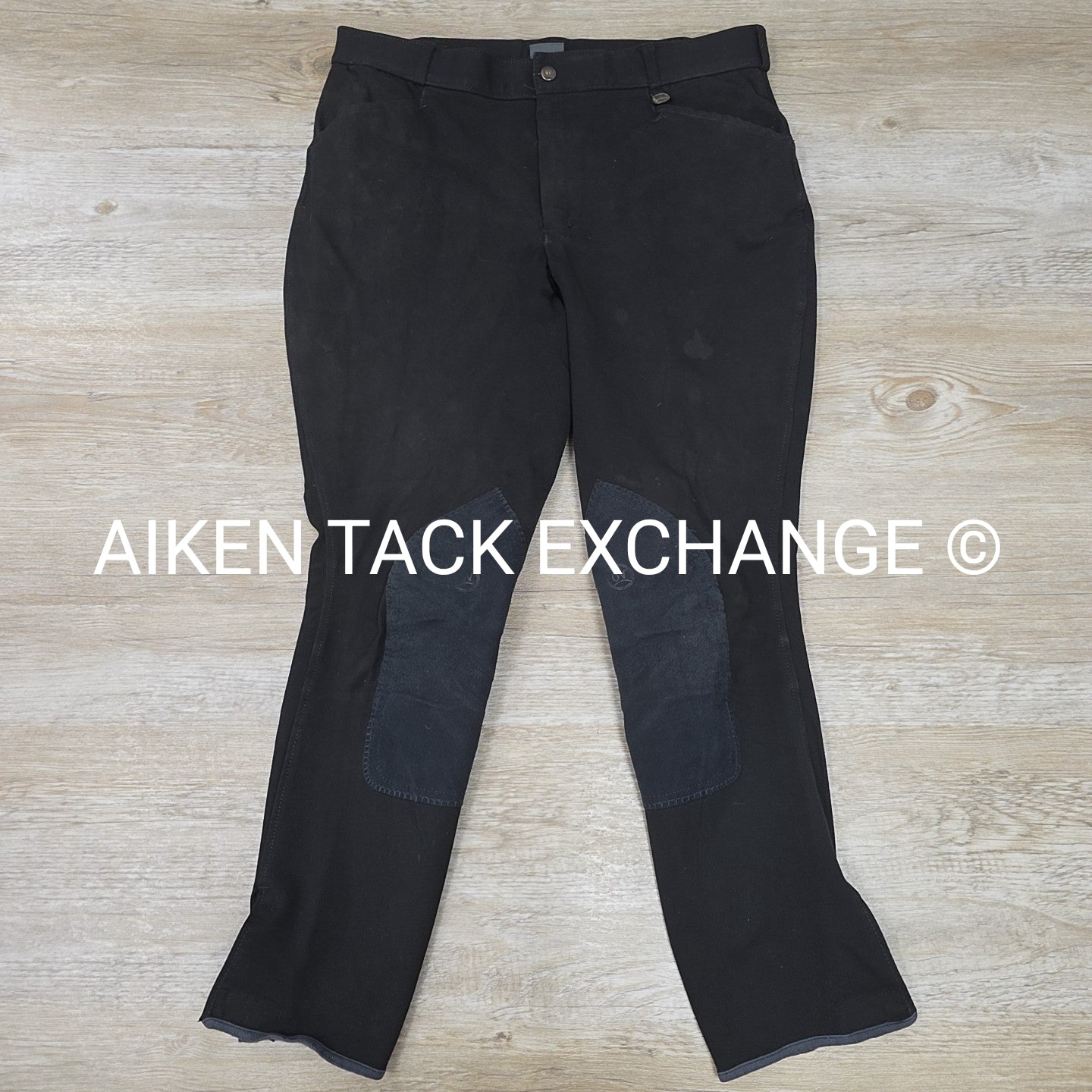 Ovation EuroWEAVE Four Pocket Knee Patch Breeches, Size 34 R