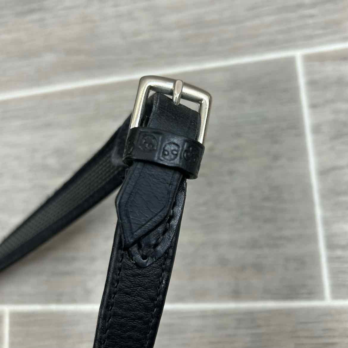 Stubben NT Leather Reins with Extra Grip Rubber Lining, Black, 55"