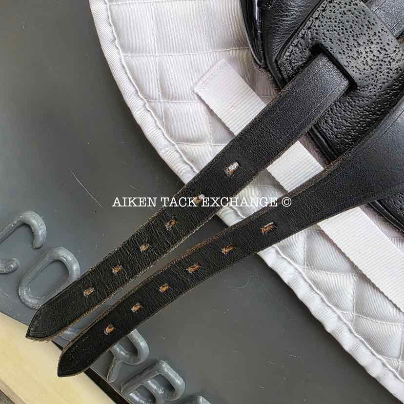 2021 Black Country Vinici X Monoflap Dressage Saddle, 17" Seat, Extra Wide Freedom Hoop Tree, Wool Flocked Serge Panels