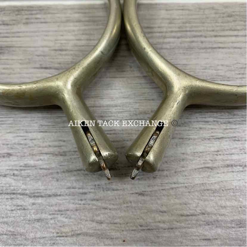 Herm Sprenger German Silver Rowel Spurs