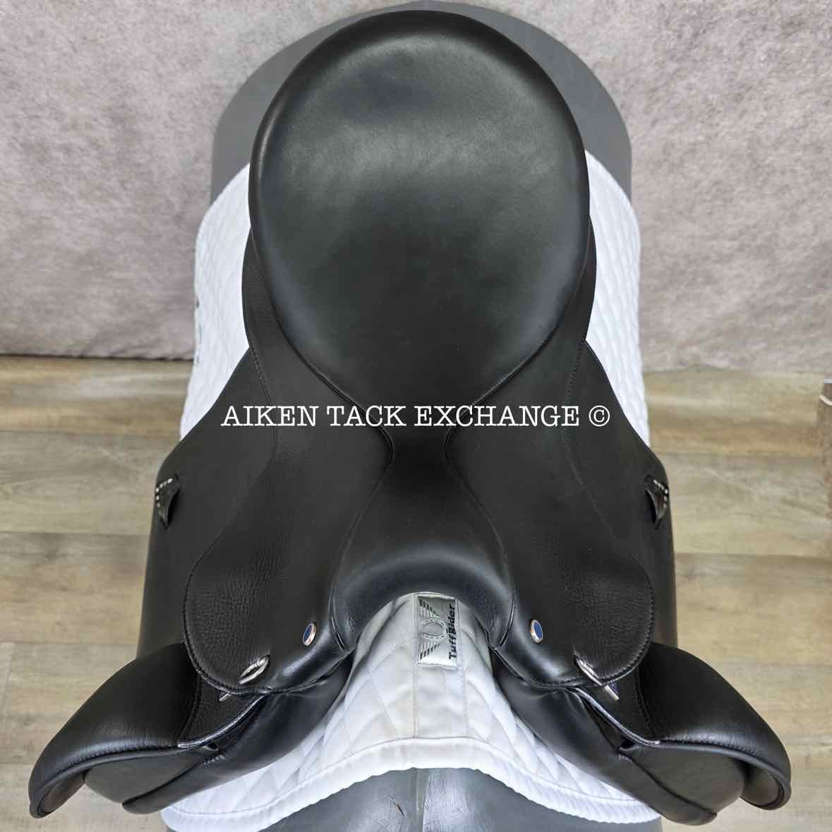 2018 Stubben Virginia Deluxe Dressage Saddle, 17.5" Seat, 29cm Tree - Medium, Wool Flocked Panels