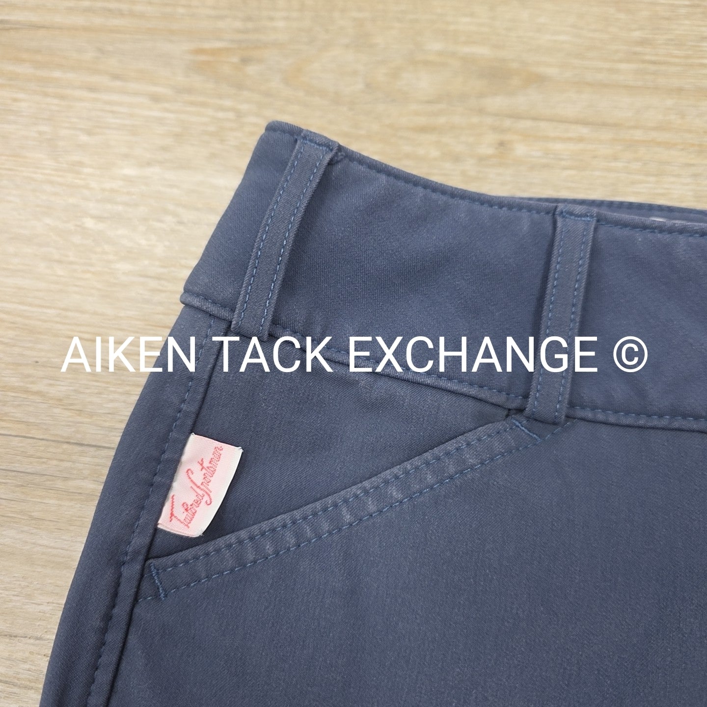 Tailored Sportsman Trophy Hunter Knee Patch Breeches, Sock Bottom, Size 24 R