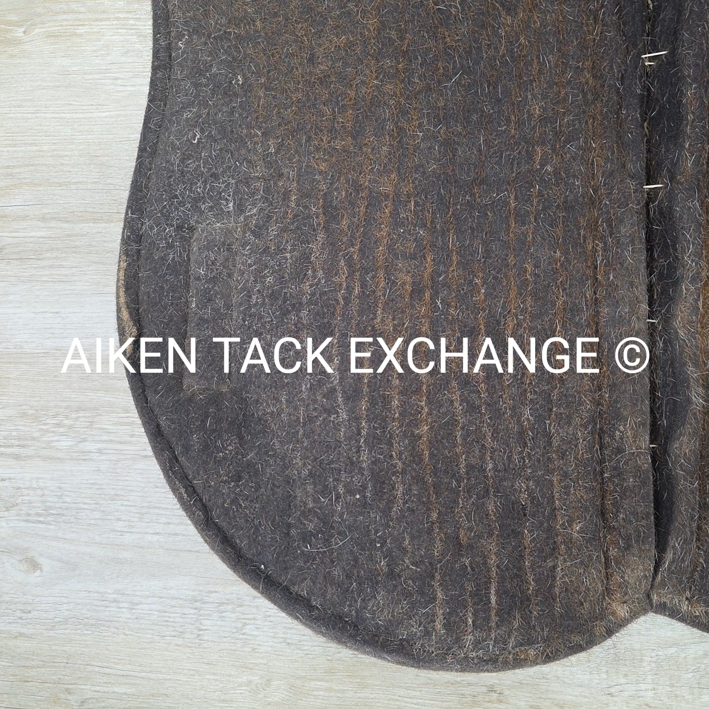 Circle Y Contour Felt Western Saddle Pad