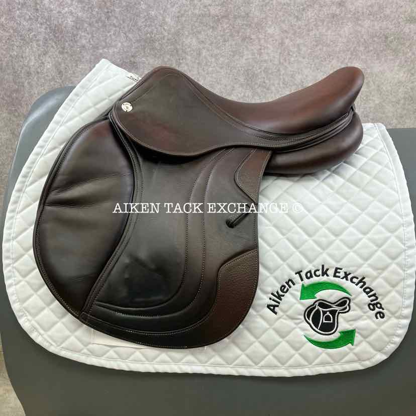 2022 CWD SE01 Close Contact Jump Saddle, 16.5" Seat, 2L Flap, Medium Tree, Foam Panels, Full Buffalo Leather