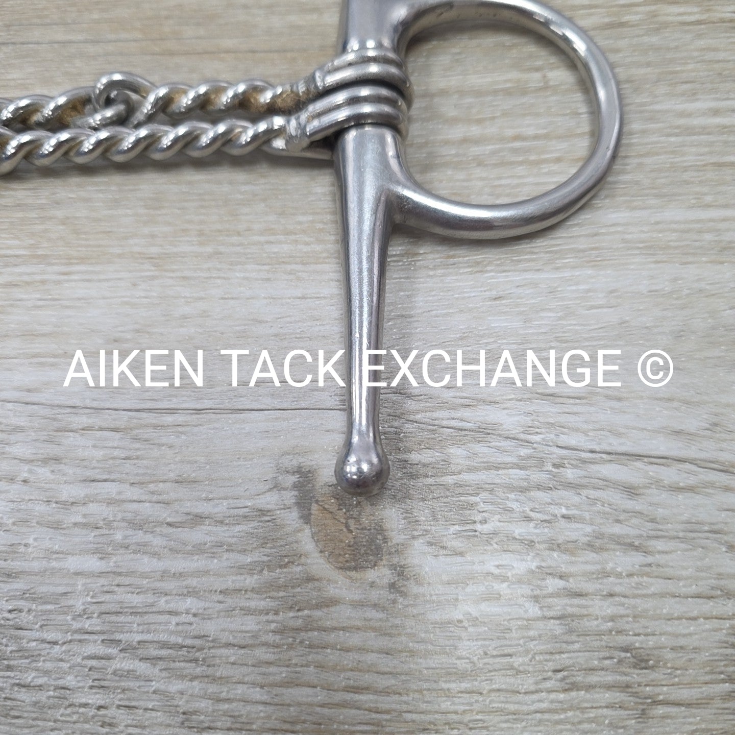 Double Twisted Wire Full Cheek Bit 4.75"
