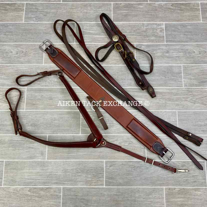 2010 Martin Saddlery Working Cowhorse Western Saddle, 16.5" Seat, Standard Tree