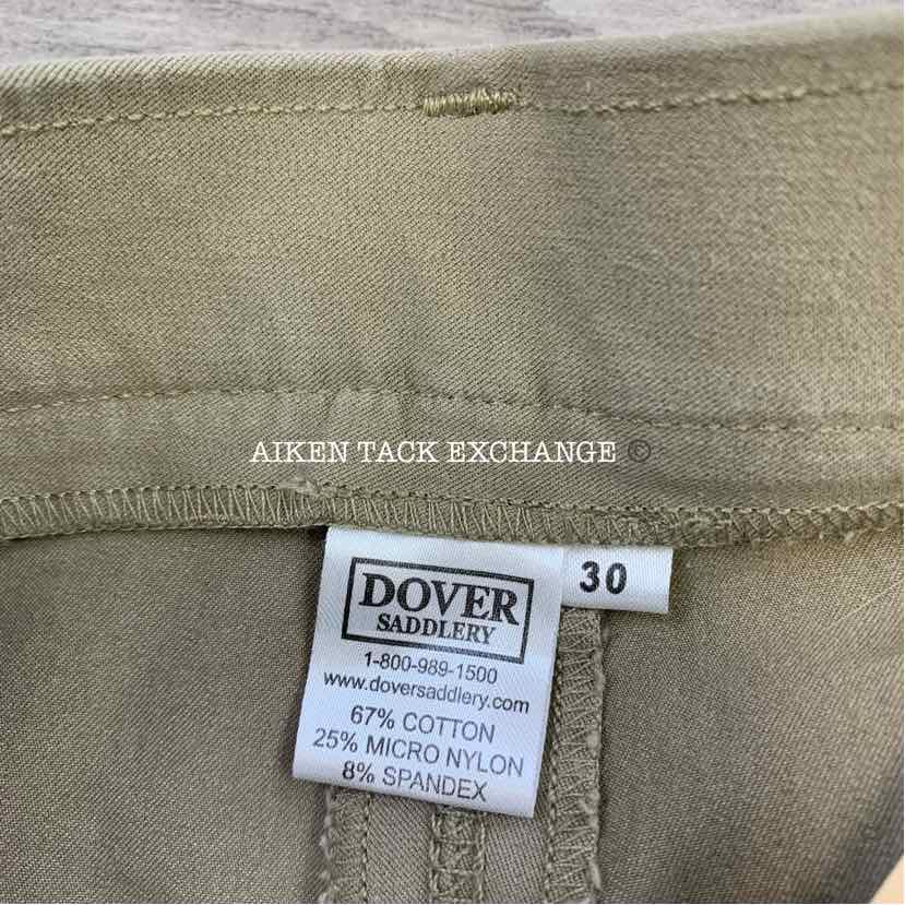 Dover Saddlery Knee Patch Breeches, Size 30