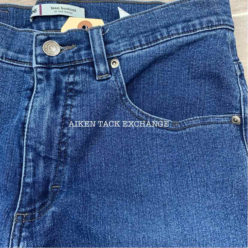 Lee Denim Lean Bootcut Jeans, Size 10 Short