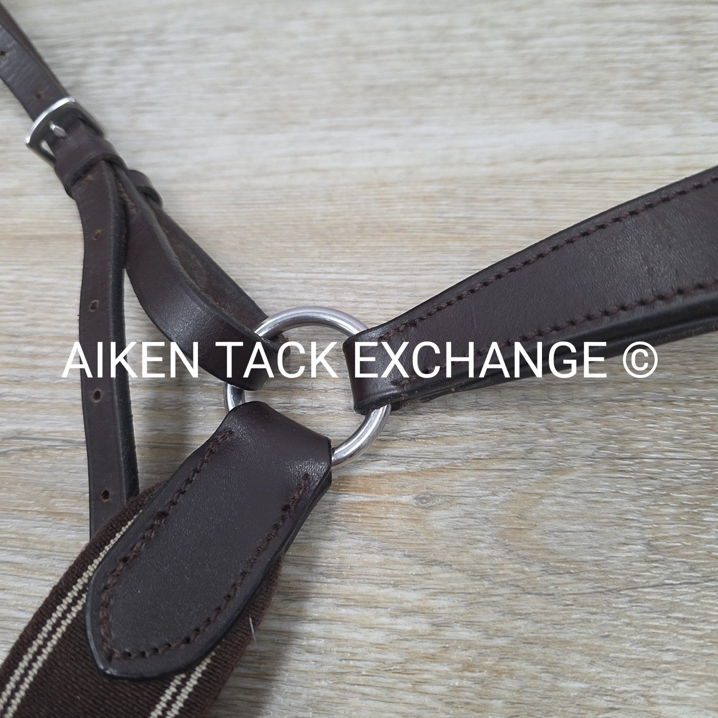 Shires Avignon 5 Point Breastplate, Brown, Oversize