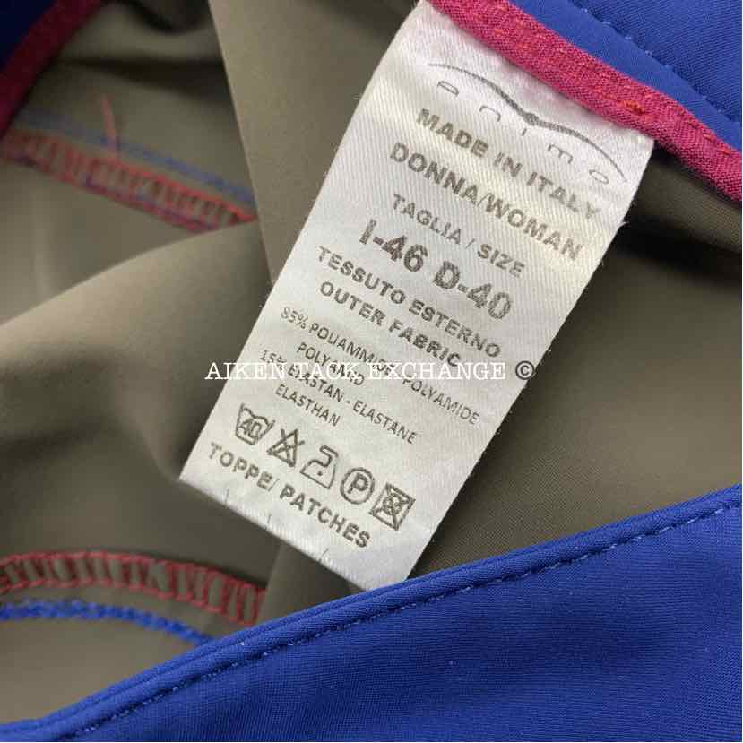 Animo Silicone Grip Knee Patch Breeches, Size I 46 US 32
