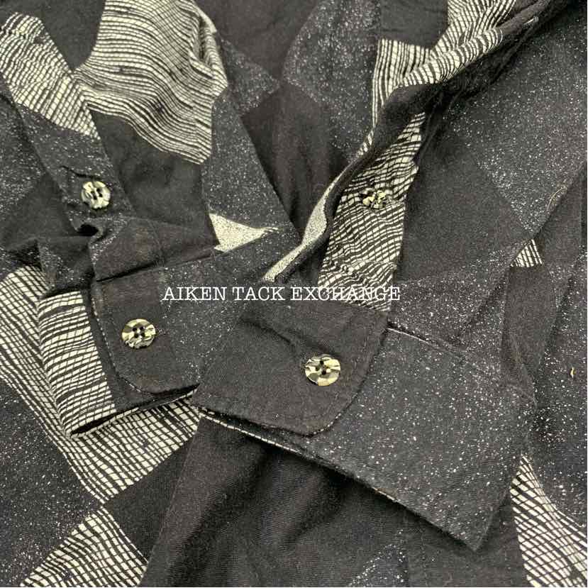 Longhorn by Niver Western Wear Long Sleeve Western Shirt, Size Large