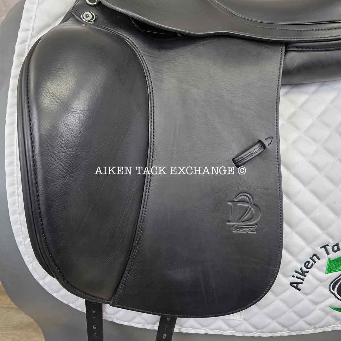 2021 Prestige X-D2 K Zero Dressage Saddle, 18" Seat, Medium Tree, Wool Flocked Panels