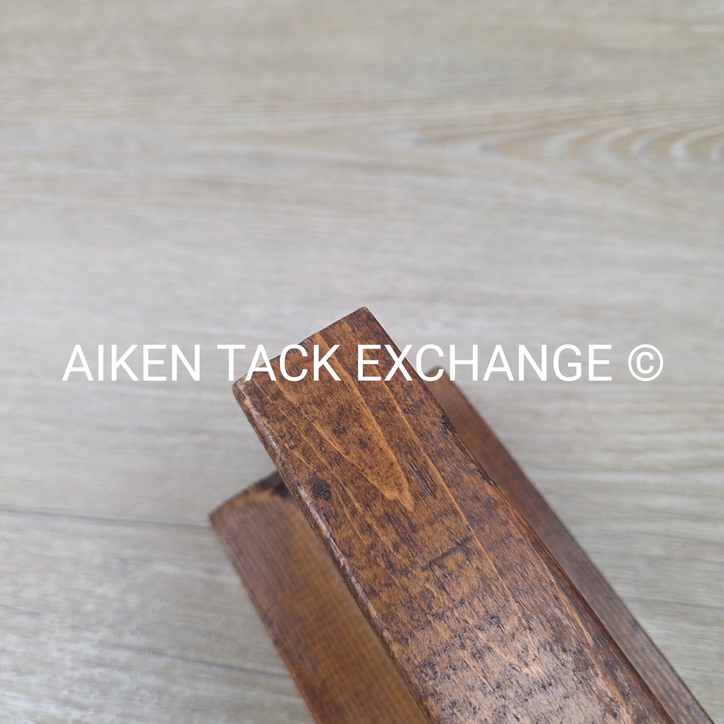 Wood Saddle Rack, 15.5" Long