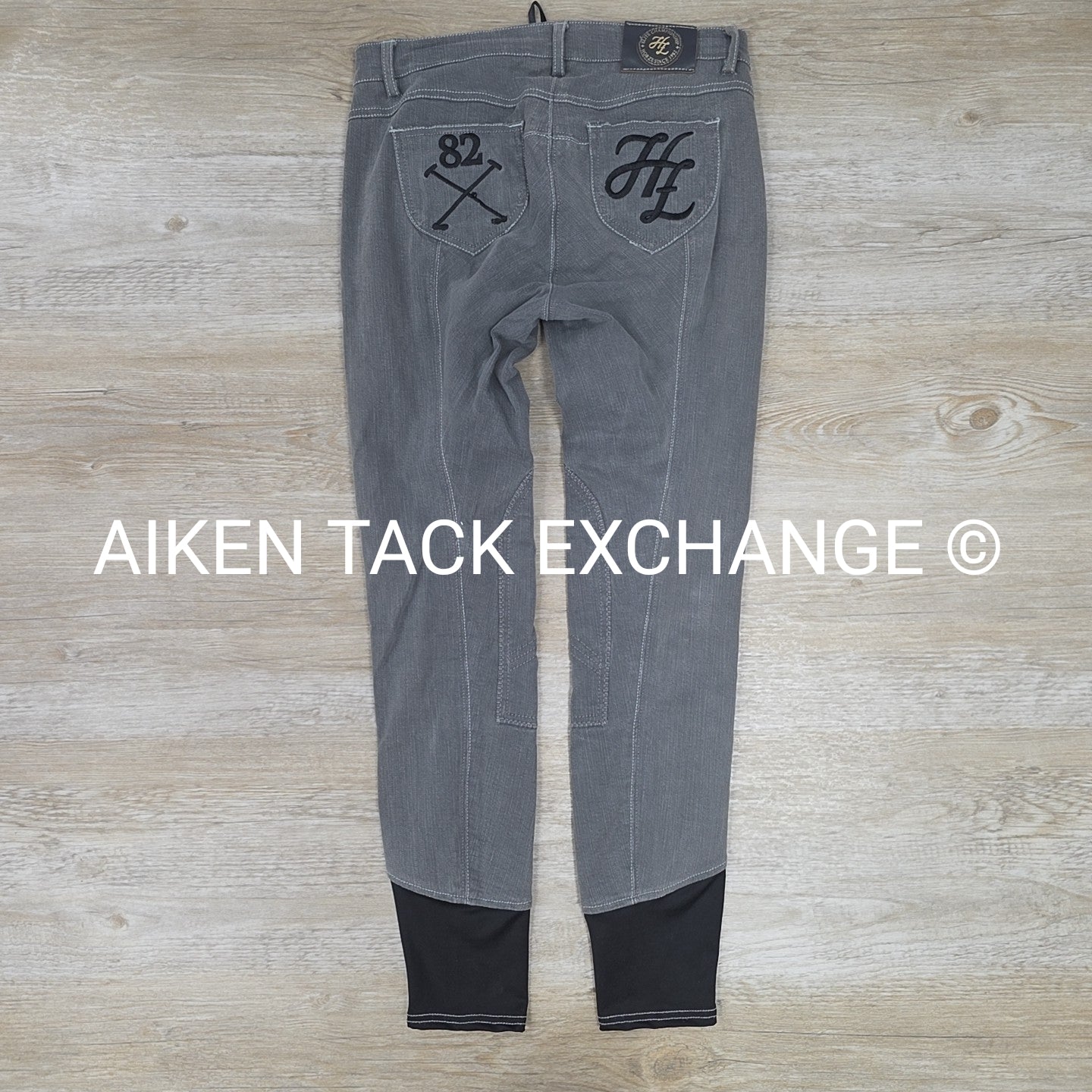 Horze Denim Knee Patch Breeches, Size XS