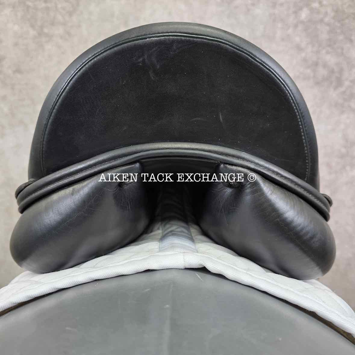 2008 Amerigo Vega Dressage Saddle, 18" Seat, M/MW Tree, Wool Flocked Panels