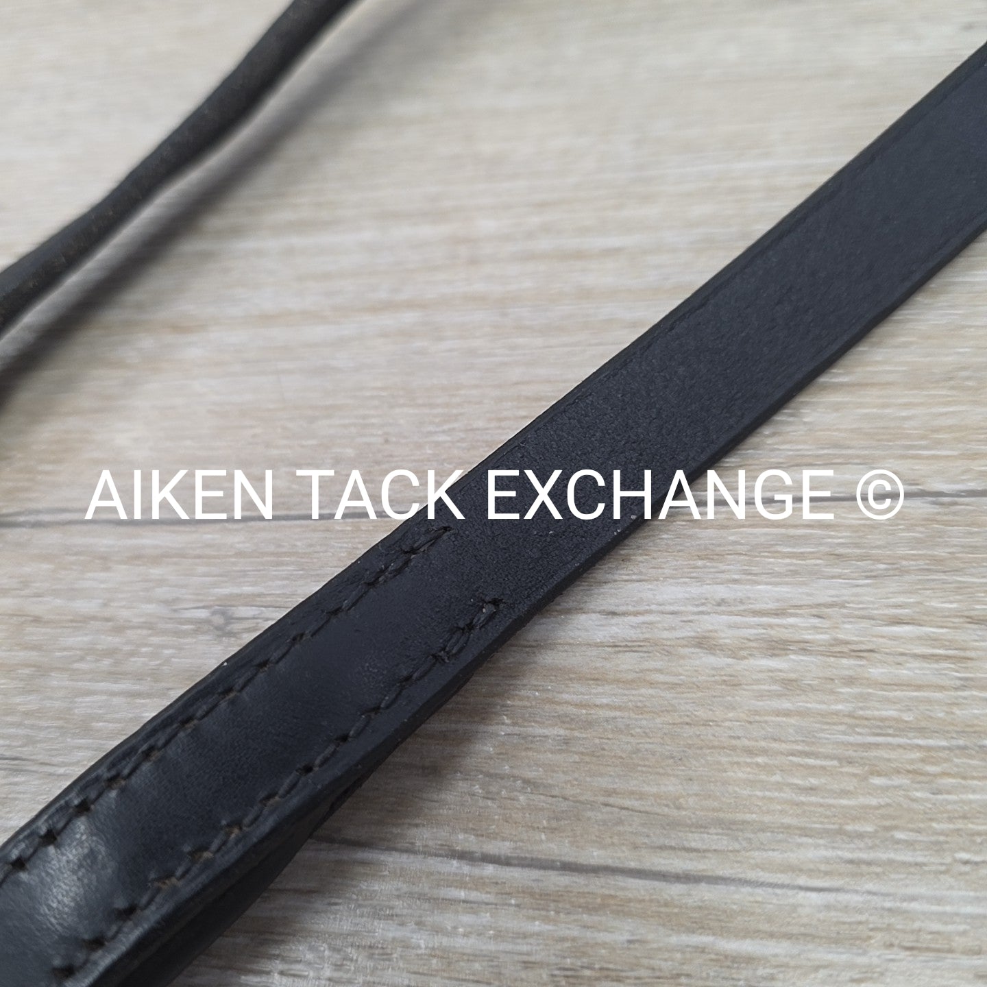 Stubben Rubber Reins, Black, 56"