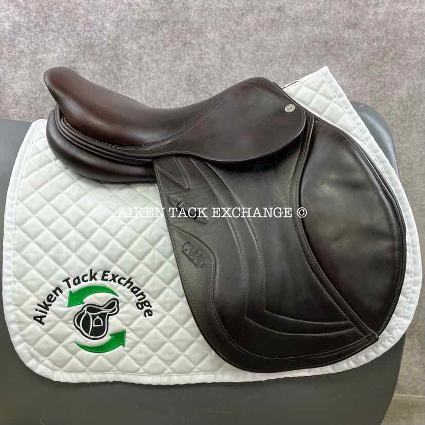 2015 CWD SE02 Close Contact Jump Saddle, 17" Seat, 3L Flap, Medium Tree, Foam Panels, Full Buffalo Leather
