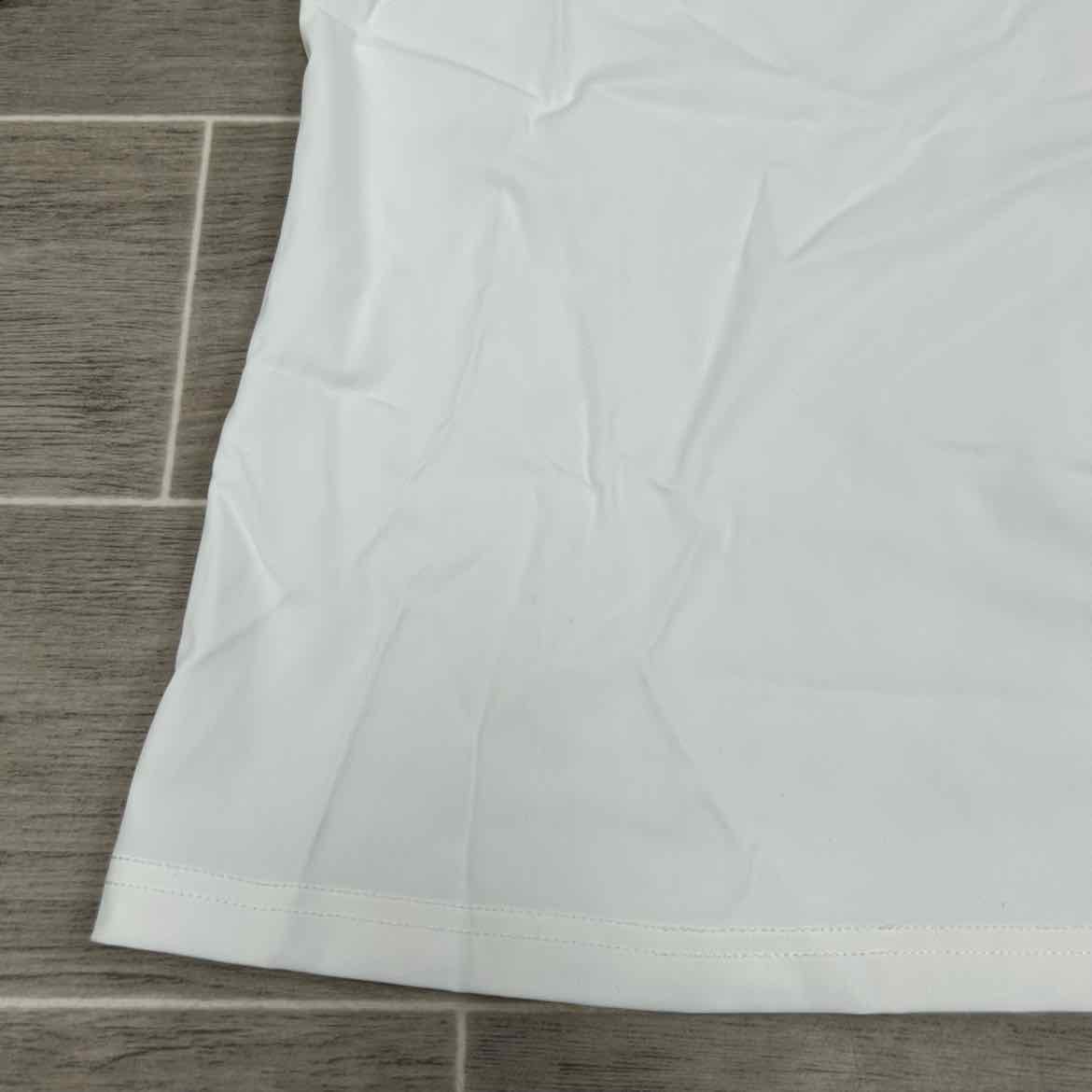 Ovation Elegance Long Sleeve Show Shirt, White, Size Large