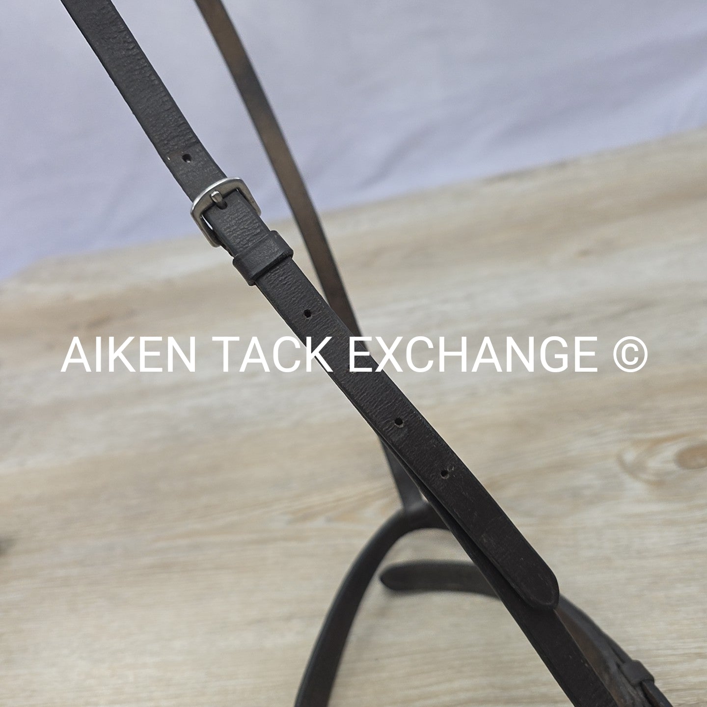 BARGAIN BUNDLE: 2 Plain Raised Nosebands, Size Full, Tory Leather Bitless Noseba