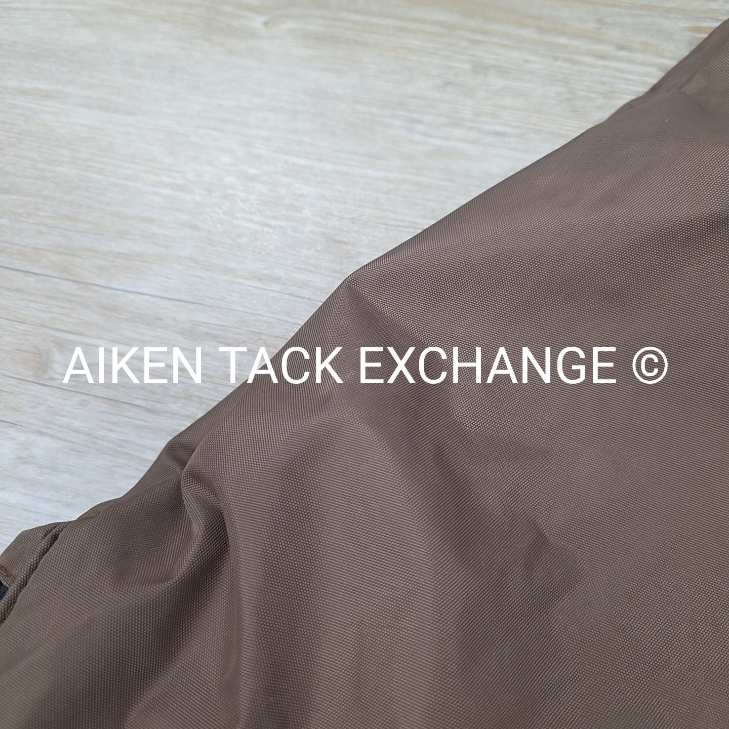 Fleece Lined Saddle Cover Carry Bag, Missing Strap & Has Custom Embroidery