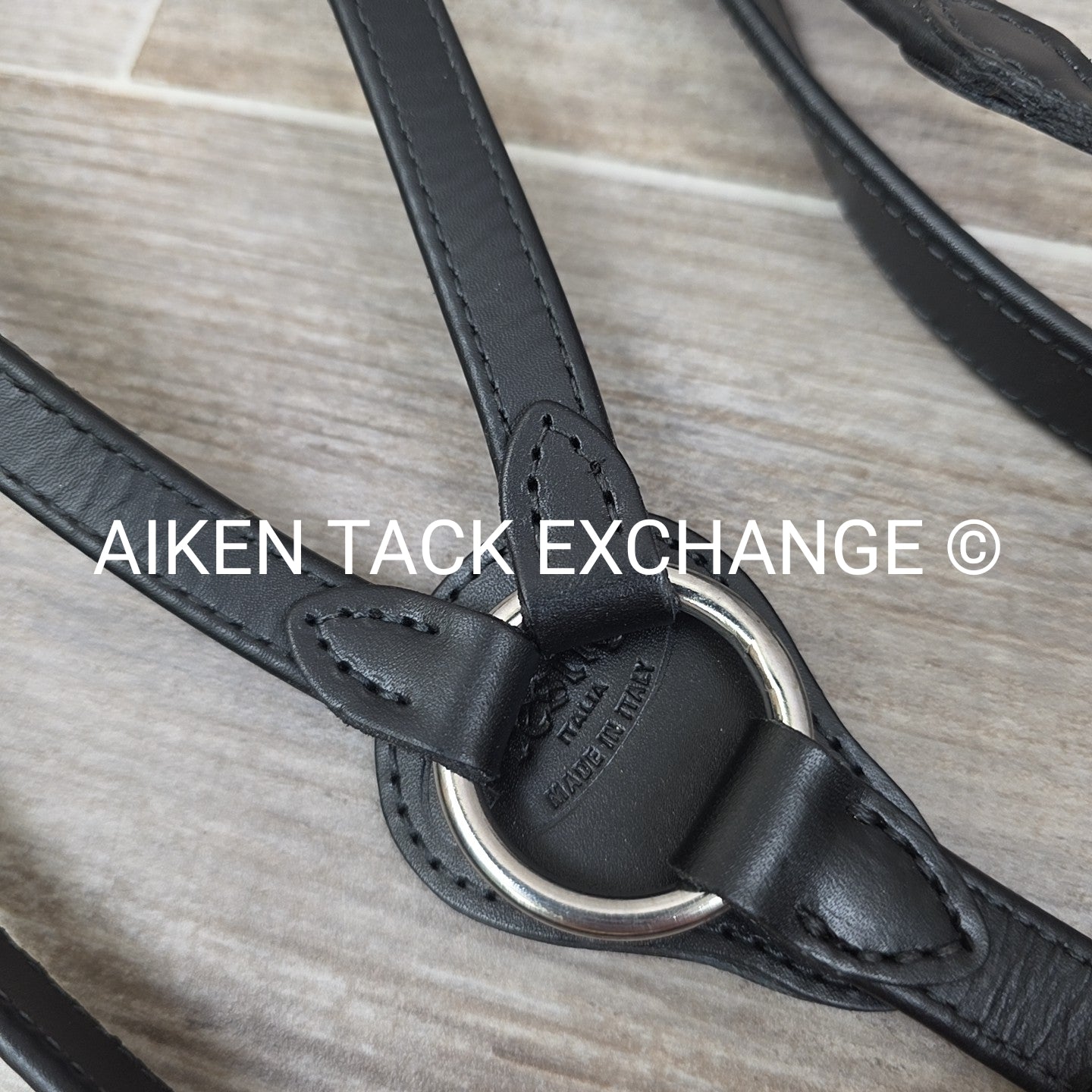 Prestige Flat Running Martingale, Black, Size Full