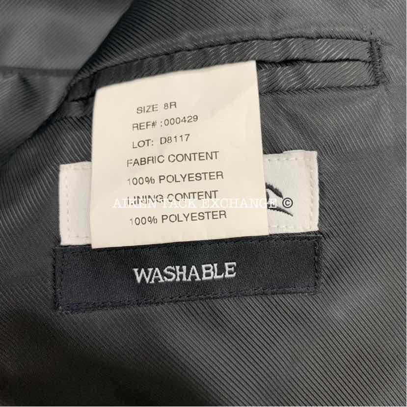 RJ Classics Washable Show Coat, Size 8 R