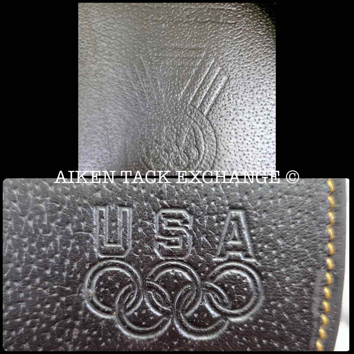 Collegiate Miller's USET Close Contact Jump Saddle, 16.5" Seat, Medium Tree, Foam Panels