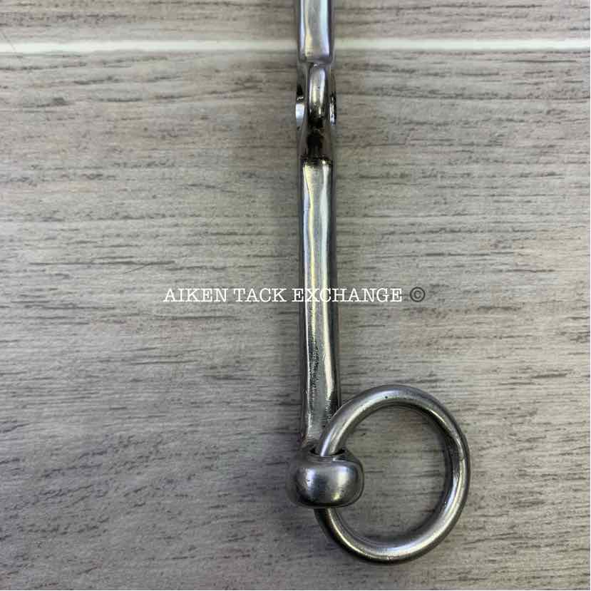 Korsteel Mullen Mouth Ported Fixed Cheek Weymouth Bit 4.75"