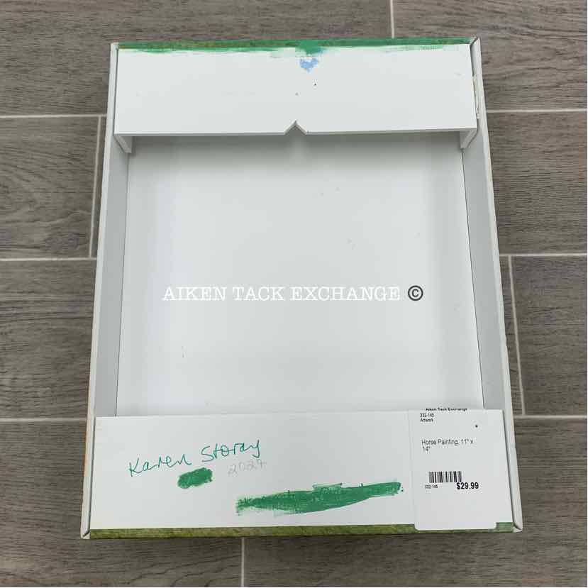 Horse Painting, 11" x 14"