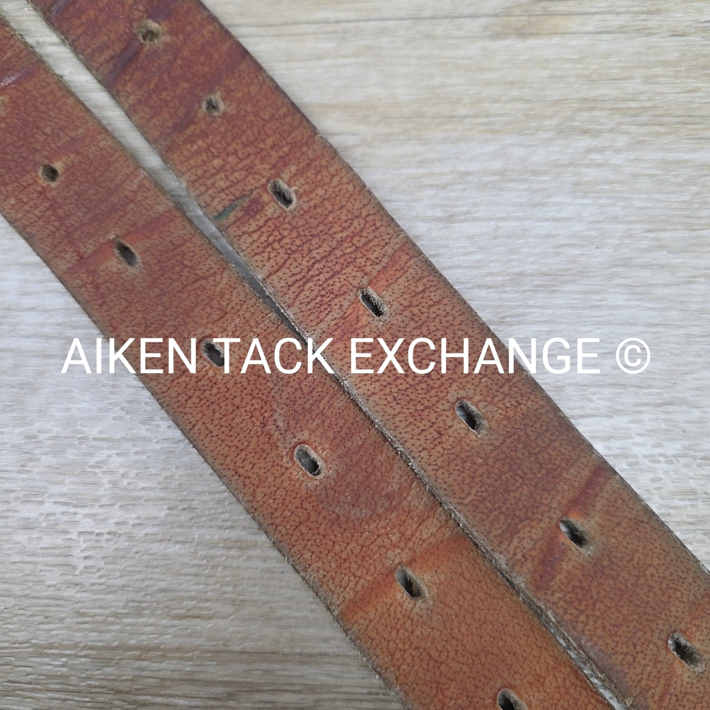 The Tackeria Buffalo Stirrup Leathers, Brown, 60"